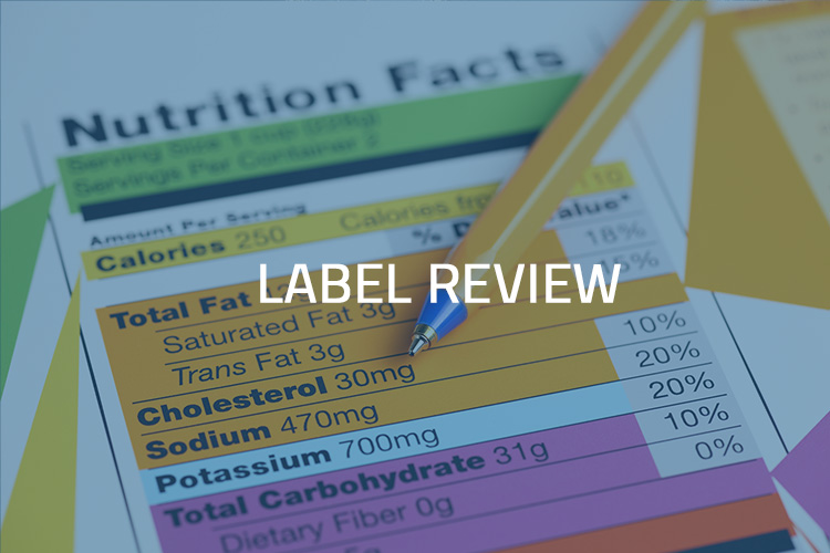 Label review